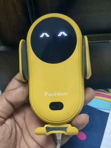 Cute Phone Holder And Charger With Sensor Plus Wir