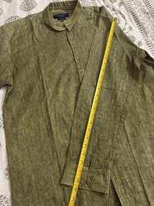 Lime Green Full Sleeves Shirt