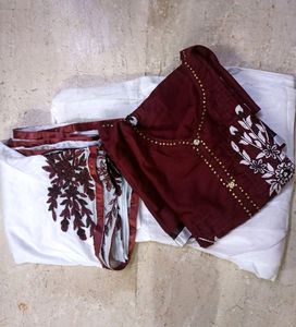 Today Offer Kurti Set With Patiyala And Duppata