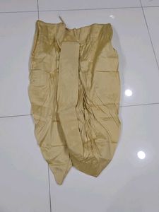 Men's Golden Dhoti