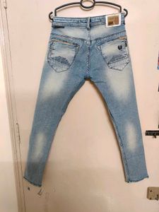 Cool Light Wash Denim Jeans