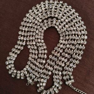 Sparkling Rhinestone Body Chain, kamarband