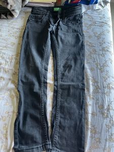 Benetton Black Denim Jeans
