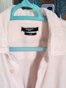 Men's Pink Button-Down Shirt