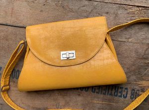 Mustard Yellow Crossbody Bag