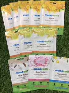 Mamaearth Sheet Mask Each Price Is 79
