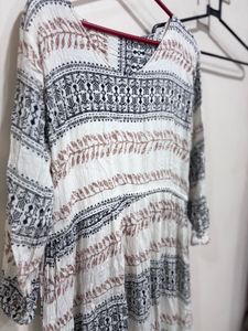 Bohemian Print Maxi Dress