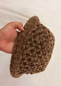 Mexico Woman Brown Cozy Plush Bucket Hat