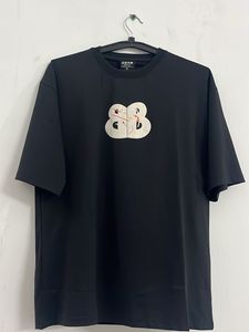 Men's Black Graphic T-Shirt