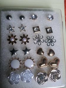 Cute Stud Earring Set
