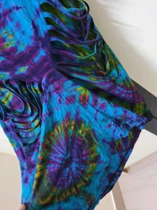 Colorful Tie-Dye Sleeveless Top