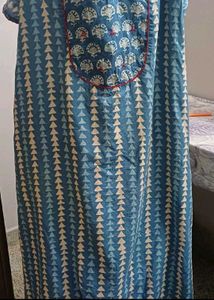 Blue Printed Nighty