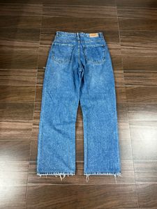 Ripped Wide Leg Jeans
