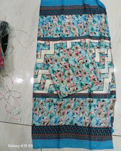 Overall Cotton 5 Meter Fabric With Duptta