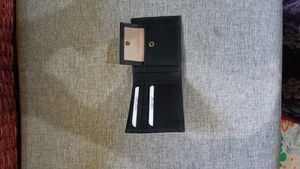 Elegant Black original leather Wallet