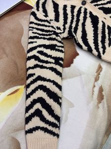 Zebra Print Cardigan