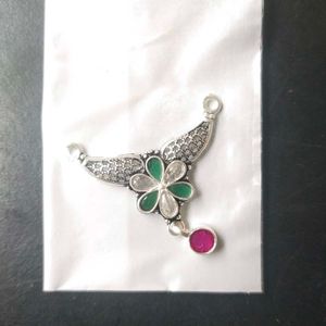 Pure Silver Antique Mangalsutra Pendant