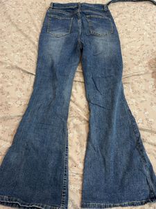 Women's Blue Bell Bottom Jeans