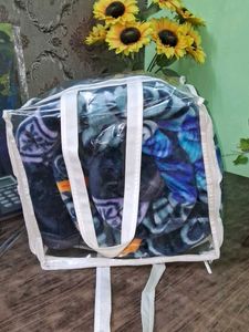 Cozy Blue Patterned Blanket 🆕💙🤍🩵