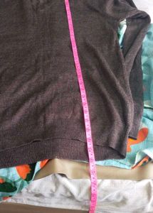 Cozy Brown Knit Sweater