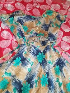 Floral Print Midi Dress