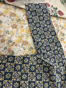 Boho Floral Print Cotton Kurti