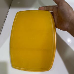 Yellow Food Container Lid