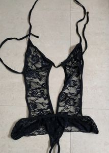 Black Lace Teddy