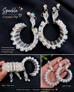 Crystal Stone Bracelet/Kada for Women | Party Wear