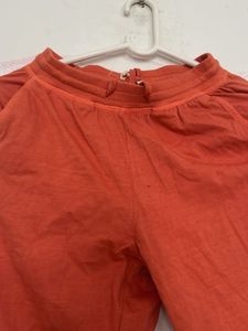 Orange Tie-Dye Joggers and top