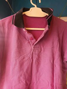 Pink Polo T-Shirt