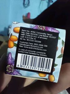 Quench botanics Skin Soothing Clarifying Serum