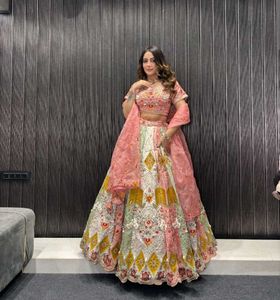 Stunning Embroidered Lehenga Choli Set