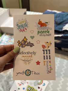 Fun Sticker Sheets Set Of 6