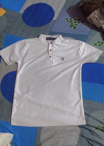 Tommy White Polo T Shirt 🤍💥
