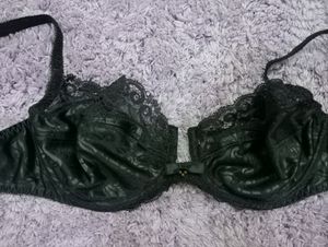 Black Lace Bra