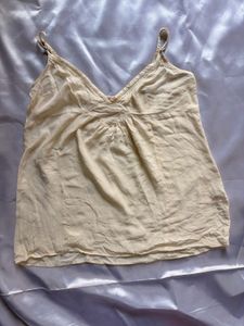 Lightweight Cream Camisole Top