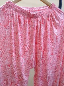 Brand New Pink Kurti Tshirt + Plazo