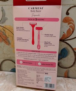 Carmesi Body Razor Pack Of 4