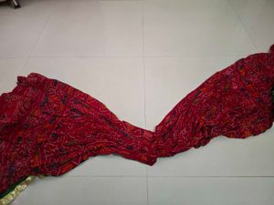 Red Bandhani marwari chunri for Puja or wedding