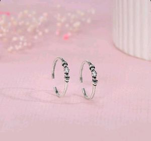 Silver Toe Rings - Adorable Pair