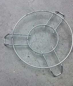 Set of 2 Stainless Steel Trivets