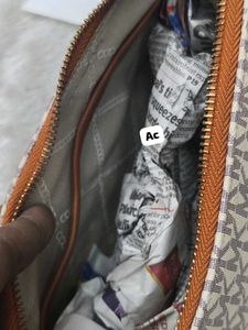 Michael Kors Monogram Shoulder Bag