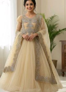 Golden Colour Gown