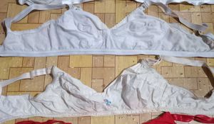 White Cotton Bras 2