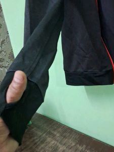 Adidas Black Zip-Up Hoodie of 1