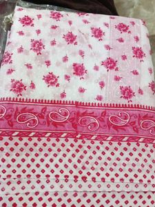Beautiful Pink Floral Mekhala sador