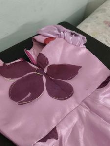 Beautiful Pink Floral Gown