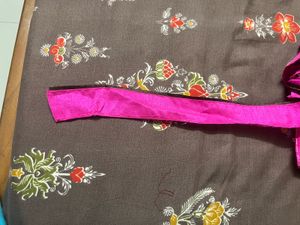 plain pink saree /lahengas lace