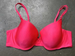 Bright Pink Push-Up Bra